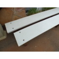 Two stunning and sturdy 3m long wooden outdoor benches in great condition! Bid/bench