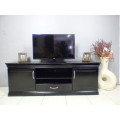 A stunning & very stylish tv stand with 2 cupboards, drawer and place for your entertainment centre