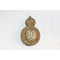 A fantastic British "7th Queen's own Hussars" (Royal Armoured Corps) Light Infantry cap badge