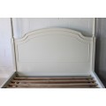 A magnificent Olympic Queen-sized (four poster) white bed in stunning condition