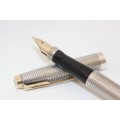 A superb vintage (1960's) Sterling Silver Parker 75 "Cicele" fountain pen in wonderful condition