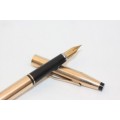 An exquisite original Cross "Century II" 14kt rose gold filled fountain pen in fabulous condition