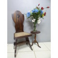Lovely vintage Tudor style occasional chair, perfect in a lounge, study, living areas - RS17Sale