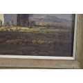 An exquisite original Gawie Cronje (1930 - 2007) oil painting w/ stunning frame! Investment art