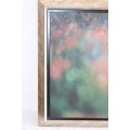 A lovely vibrant "abstract" photograph print with a stunning frame