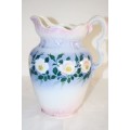 A beautiful and rare original "Villeroy & Boch" large porcelain jug in excellent condition