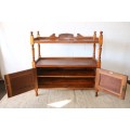 A lovely vintage solid teak cabinet/ side server with loads of space, perfect for a dining room