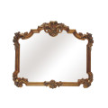 Beautifully styled large (117cm x 100cm) ornate antique gold moulded wall mirror = Stunning! - RS17M