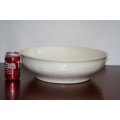 A beautiful X-large (39.5cm) Belgian made Royal Boch "Classic" Ivory porcelain bowl = Stunning!!!