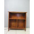Lovely stylish wooden book case with three compartments - great in a study, reading room! RS17Sale