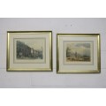 **RS17** A wonderful pair of framed "The Horse Guards" and "View from Recent Street" prints