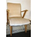 An incredible teak upholstered "plantation" chair in great condition - perfect for a patio/ sun room