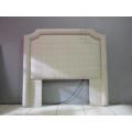 An awesome upholstered "Belgrave" headboard in a quality fabric. Very eye-catching!RS17Bed