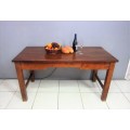Beautiful character solid Oregon kitchen farm table/ desk - stunning in a large kitchen! RS17Sale