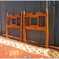 Two stunning "single bed" size headboards with upholstery frames in good condition - RS17Bed