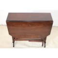 A lovely designed vintage "drop-leaf" occasional/ console/ card table in great condition