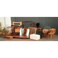 "Job Lot" Assorted furniture incl. tables, bentwood chairs & more perfect for restoration; RS17Sale