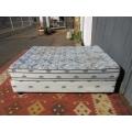**RS17_Clearance** An awesome "Edblo Sundowner" double bed - mattress and base set in good condition