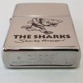 A fantastic authentic Zippo "South African Rugby" THE SHARKS brushed chrome lighter - awesome!