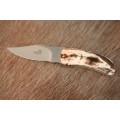 **RS17** Beautifully made Arno Bernard Snr. antique Warthog bone-handle knife w/ original sheath