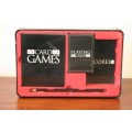 Wonderful sealed metal-boxed "Card Games" instructional card playing set with accessories - RS17Sale
