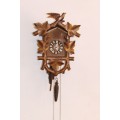 A gorgeous well-made vintage German made "Herbert Herr" 8-day Black Forest cuckoo clock