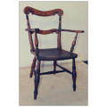 A charming vintage solid carved Oak "Cottage Style" occasional/ dining carver chair - RS17Sale