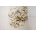 **RS17** An "Alboth & Kaiser" Bavaria fine porcelain vase with gold gilding and "Seerose" pattern.