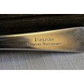 A stunning 56 piece Eetrite stainless steel cutlery service in the Impulse pattern in its canteen