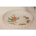 A fantastic large (26cm) Royal Worcester "Evesham" oven to table ware dish.