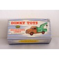 **RS17** Rare original vintage (c1959) Dinky Toys No. 430 Commer Breakdown Lorry in its original box