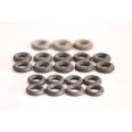 **RS17** Awesome collection of 21x assorted Dinky Toys car & truck (replacement) tyres - 3x sizes