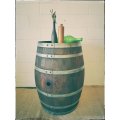 Original solid French Oak wine barrels with the original hoops in good condition!