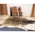 A genuine (large) Zebra skin mat in great condition,fabulous in your lapa, informal living areas