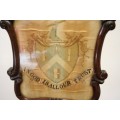 A magnificent & rare free-standing antique Victorian hand carved walnut display/ seating/ menu stand