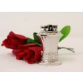 A spectacular vintage (1947) silver plate "Ronson New Port Table Lighter" made in England.