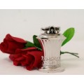 A spectacular vintage (1947) silver plate "Ronson New Port Table Lighter" made in England.