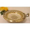 A gorgeous EPNS silver plated double handled centre table bowl!