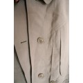 A good quality gent's small size, mid length beige Kubota jacket  in great cond. Lifespace Sale