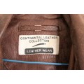A good quality gent's XXL  "Continental Leather" genuine leather jacket great cond Lifespace Sale