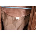 A good quality gent's XXL  "Continental Leather" genuine leather jacket great cond Lifespace Sale