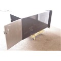 A solidly made and very heavy metal double-sided through-pass "safe security system"-Lifespace Sale