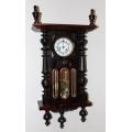 A fabulous vintage German made wood-case regulatory wind up pendulum clock- Lifespace Sale