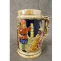 An awesome (500ml) ceramic German beer tankard in good condition. Lifespace Sale
