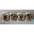 An awesome four ceramic German beer mug in good condition. Lifespace Sale