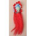 A colourful Beijing made wall hanging mini opera mask in a presentation box! Lifespace Sale
