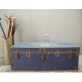 An awesome original vintage Cottingham road Mill works RAMC Army trunk (Major G Maizels)