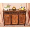 A gorgeous vintage Indonesian teak side server/ buffet with lots of storage space! Beautiful!!