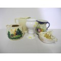 An assortment of 5 items including jugs,teapot & gravy boat.-Lifespace Sale