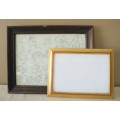 Two pretty frames for photos or certificates. Lovely in all rooms!Lifespace Sale
